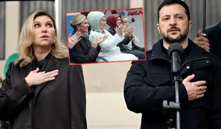 ZELENSKİ VE EŞİNDEN TÜRKİYE’YE TEŞEKKÜR