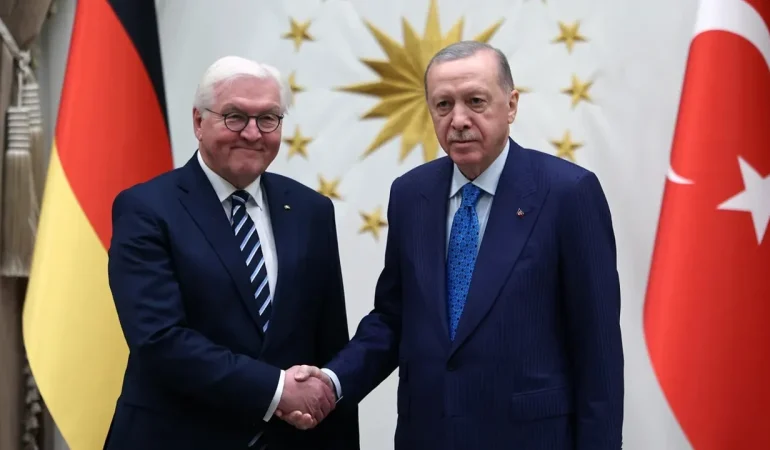 ERDOĞAN VE STEINMEIER’DEN ORTAK AÇIKLAMA