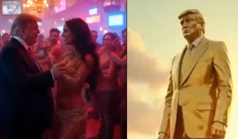 TRUMP’IN GAZZE PAYLAŞIMI TEPKİ ÇEKTİ