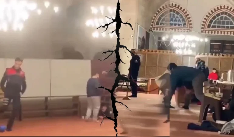 CAMİDE TOP OYNADILAR, GÜREŞ TUTTULAR