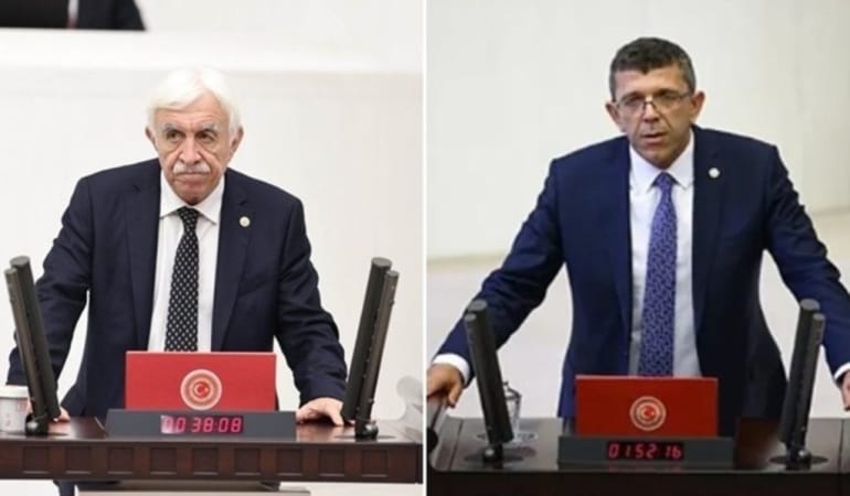 MECLİS’TE ‘HAİN’ TARTIŞMASI: DEM VE İYİ PARTİ VEKİLLERİ GERİLDİ