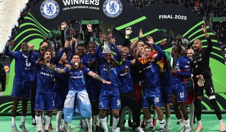CHELSEA, UEFA KONFERANS LİGİ’Nİ KAZANARAK TARİHE GEÇTİ