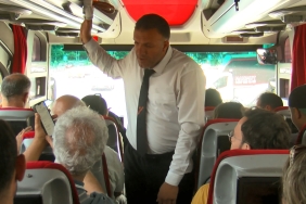 İstanbul- Hava sahası kapanınca İranlılar otobüslerle ülk