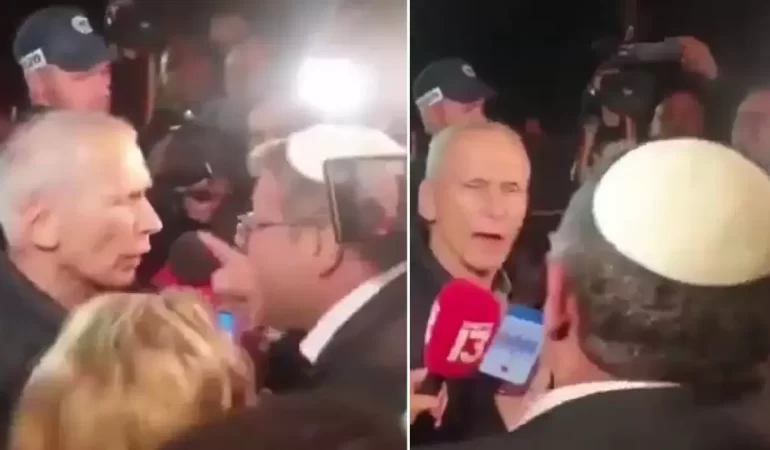 İsrailli Bakanlar Kameralar Önünde Birbirine Girdi!