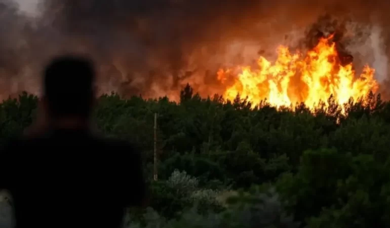 Çeşme’de Korkutan Yangın Kontrol Altına Alındı: Bakanlıktan Açıklama Geldi