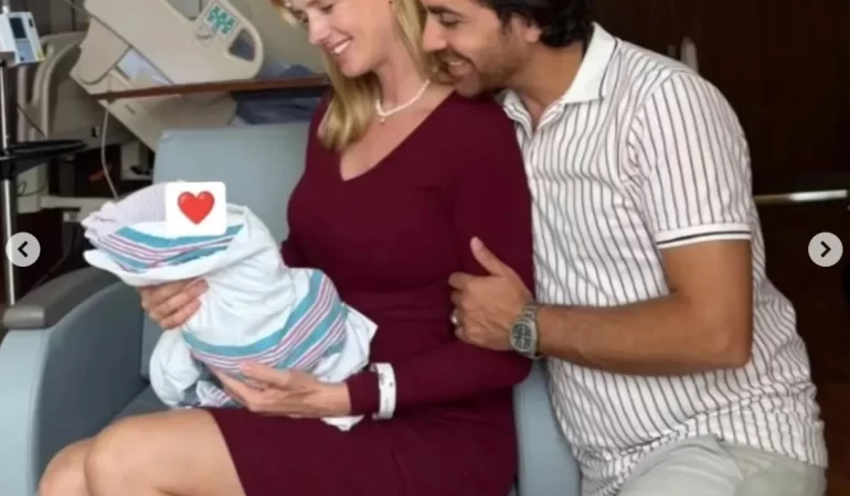 WILMA ELLES DÖRDÜNCÜ KEZ ANNE OLDU: OĞLUNUN ADINI LEON MİRZA KOYDU