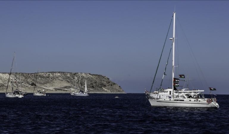 KÜRESEL SÜMUD FİLOSU GAZZE’YE YAKLAŞIYOR