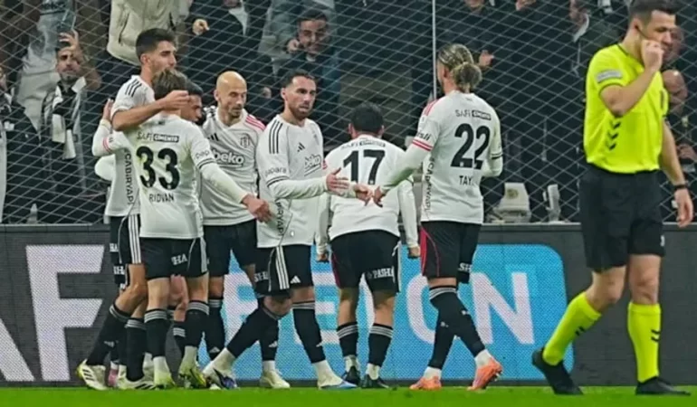 BEŞİKTAŞ RİZESPOR ENGELİNİ TEK GOLLE AŞTI
